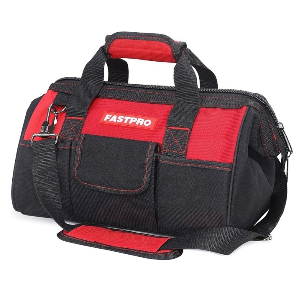 NEW 14β Zip Top Wide Mouth Storage Tool Bag 600D Polyester Fabric Waterproof